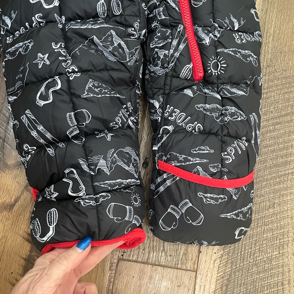 NWT Spyder full body SNOWSUIT bunting coat 18 mo - Picture 7 of 7